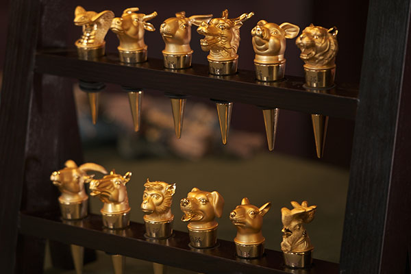 十二生肖系列葡萄酒瓶塞(镀金)