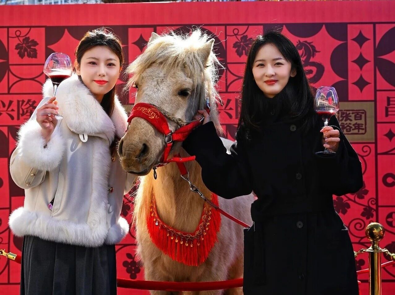 在博物馆里，收集一整年的福气